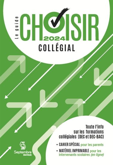 Guide choisir collégial 2024 - COLLECTIF