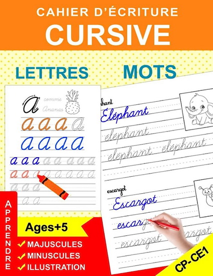 Callirythme : écriture cursive : cahier d&#39;apprentissage - CATHERINE BUREAU & AL