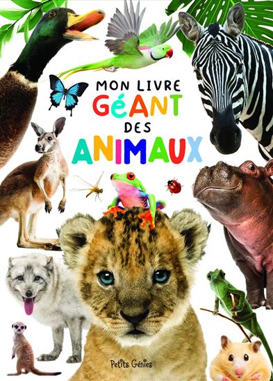 Mon livre géant des animaux - KIM HUYNH