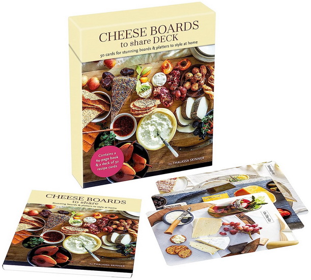Cheese Boards to Share Deck: 50 cards for stunning boards & platters to style at home - THALASSA SKINNER