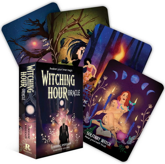 Witching Hour Oracle: Awaken Your Inner Magic (44 Gilded Cards and 112-Page Full-Color Guidebook) - LORRIANE ANDERSON - OLIVIA BÜRKI