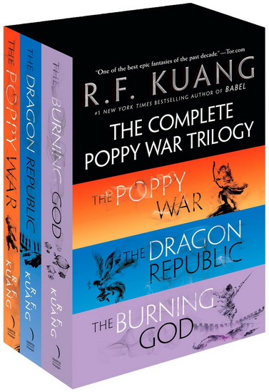 The Poppy War Trilogy Boxed Set: The Poppy War / The Dragon Republic/ The Burning God - R F KUANG