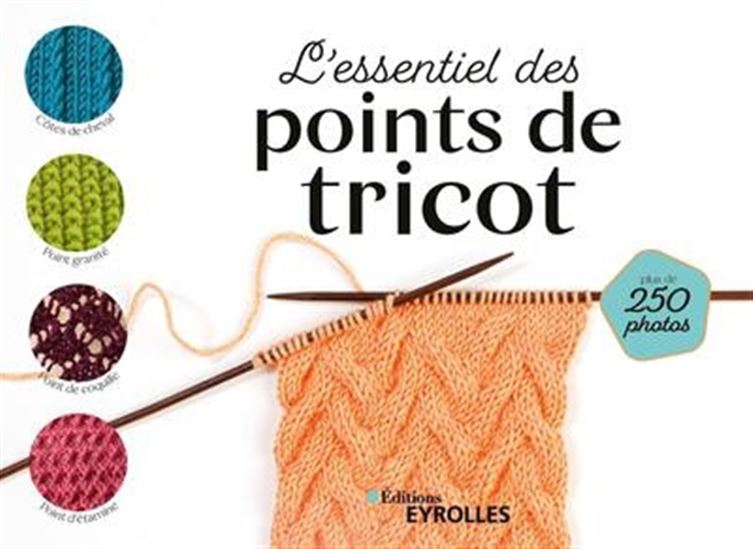 L&#39;Essentiel des points de tricot N. éd. - COLLECTIF