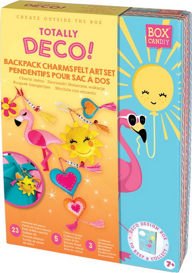 Ensemble d&#39;art breloques pour sac a dos