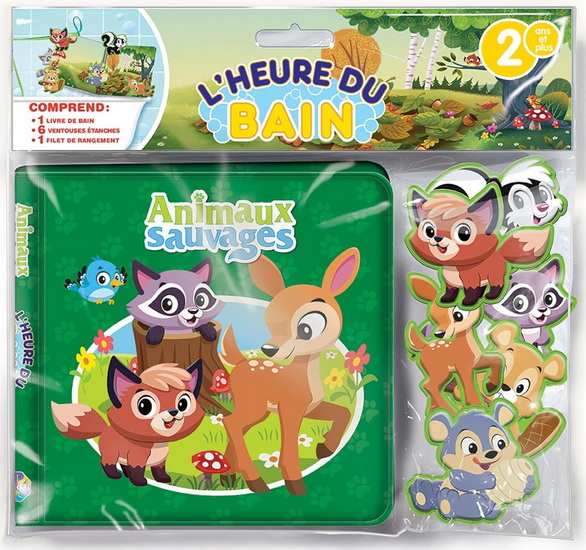 Animaux sauvages : l'heure du bain - COLLECTIF