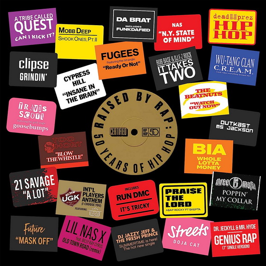 Raised By Rap: 50 Years Of Hip Hop (Vinyle) - DIVERS