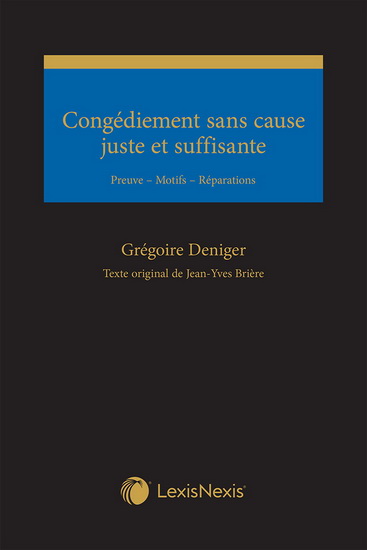 Congédiement sans cause juste et suffisante - GRÉGOIRE DENIGER