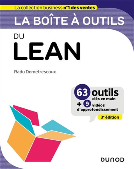 La Boîte à outils du Lean 3e éd. - RADU DEMETRESCOUX