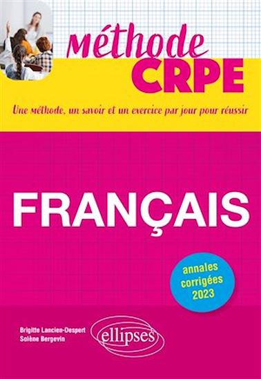 Français - CRPE - SOLÈNE BERGEVIN - BRIGITTE LANCIEN