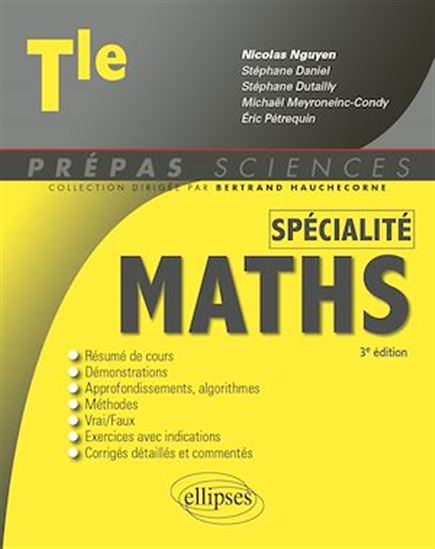 Spécialité Mathématiques - Terminale - COLLECTIF