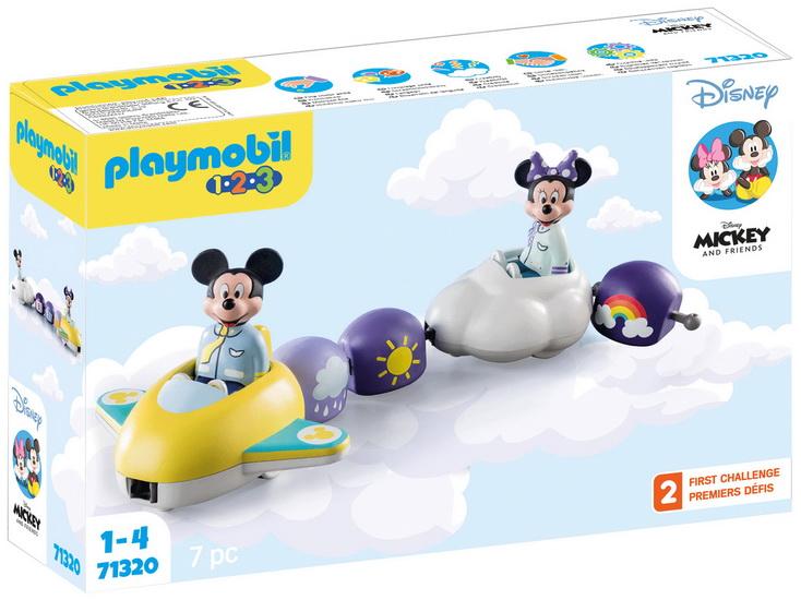 Train des nuages de Mickey et Minnie