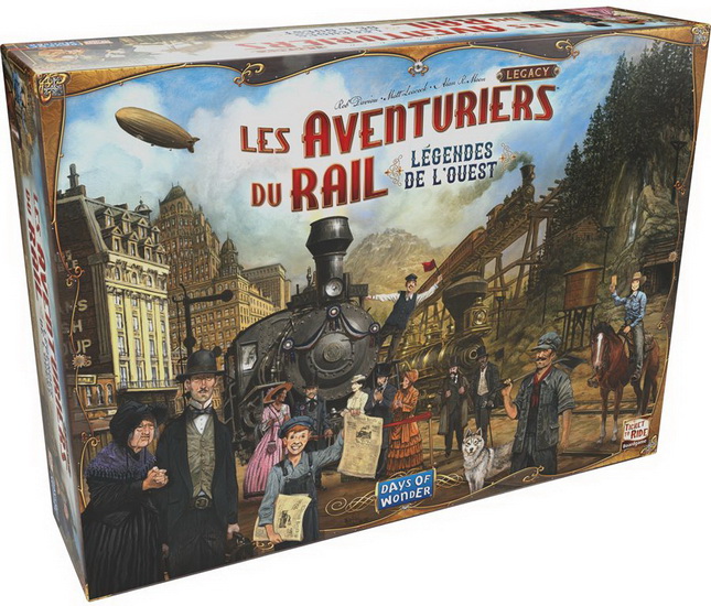 Les Aventuriers du rail Legacy Légendes de l&#39;Ouest