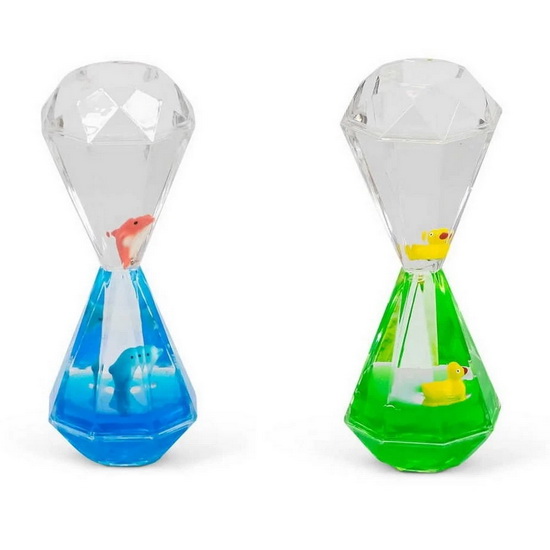 Sablier liquide canard/dauphin 2AS