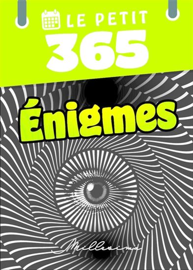 Le Petit 365 énigmes - COLLECTIF