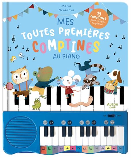 Mes toutes premières comptines au piano - MARIA NERADOVA