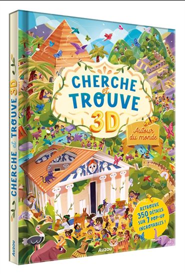Cherche et trouve 3D : autour du monde - CINTHYA ALVAREZ