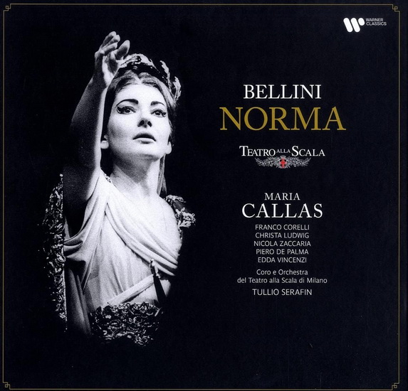 Bellini: Norma (1960 - Serafin) - Callas Remastered (4 Vinyle) - VINCENZO BELLINI