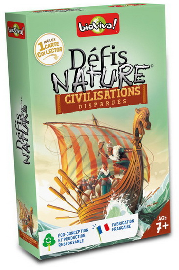 Cartes Défis nature Civilisations disparues