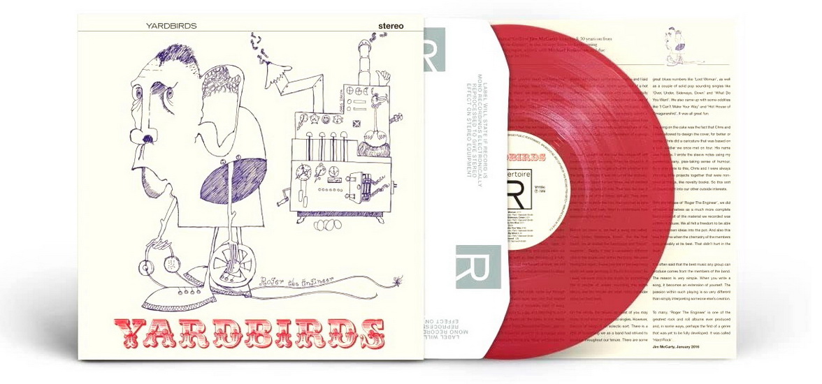 Roger The Engineer (Vinyle - Rouge) - YARDBIRDS