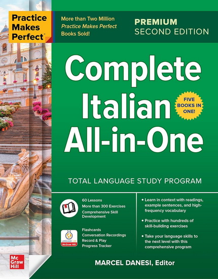 Practice Makes Perfect: Complete Italian All-in-One, Premium Second Edition - MARCEL DANESI