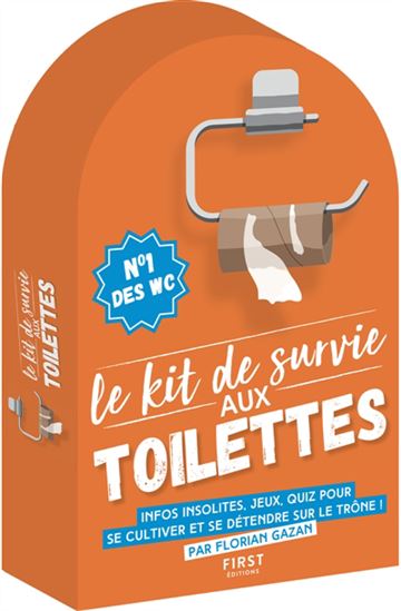 Kit de survie aux toilettes Cof. 8e éd. - FLORIAN GAZAN - CLAIRE JULLIARD