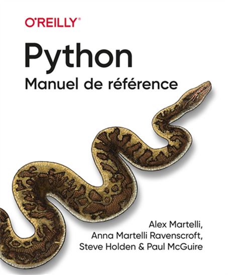 Python : manuel de référence - COLLECTIF