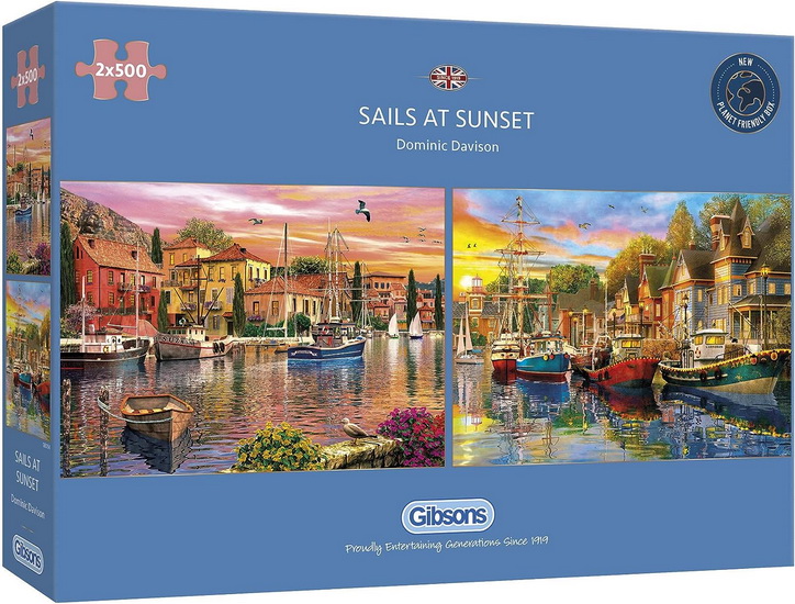 Davison : Voiles au coucher du soleil 2x500 mcx