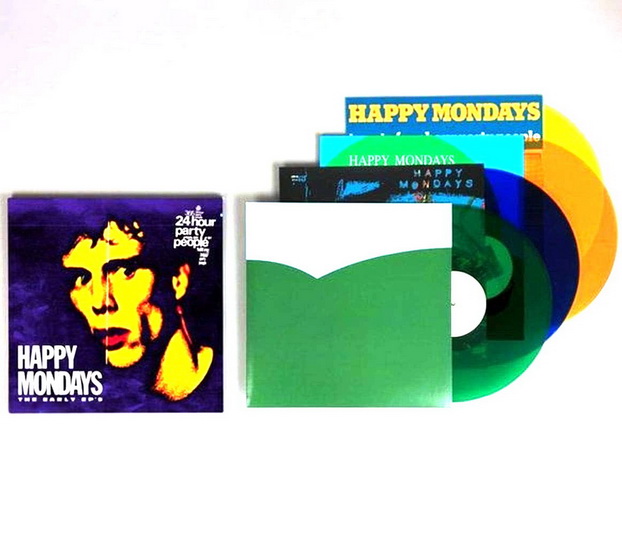 The Early EP's (4 Vinyle 12 Po. - Couleur) - HAPPY MONDAYS