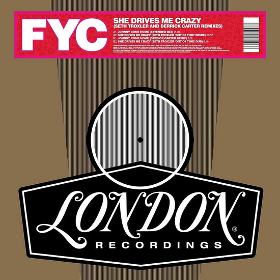 2021RSD2 - She Drives Me Crazy (Derrick Carter & Seth Troxler Remixes) (Vinyle 12 Po.) - FINE YOUNG CANNIBALS