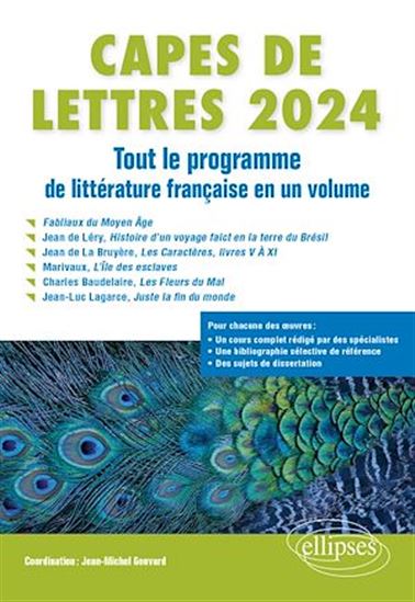 CAPES de Lettres 2024 - COLLECTIF