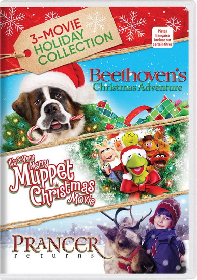 3-Movie Holiday Collection - Beetheven&#39;s Christmas Adventure, It&#39;s a Very Merry Muppet Christmas & Prancer Returns - JOSHUA JOHN  BUTLER PUTCH
