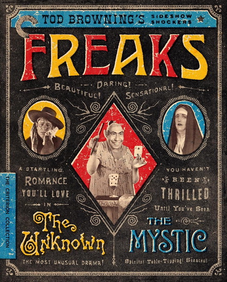 Freaks & The Unknown & The Mystic: Tod Browning’s Sideshow Shockers (Blu-ray) - TOD BROWNING