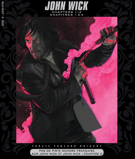 John Wick: Chapters 1-4 (Blu-ray + DVD) - CHAD STAHELSKI