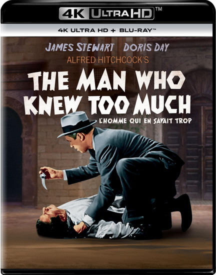 The Man Who Knew Too Much (4K + Blu-ray) - ALFRED HITCHCOCK