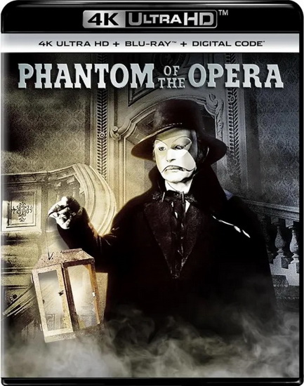 Phantom of the Opera (1943) (4K + Blu-ray) - ARTHUR LUBIN