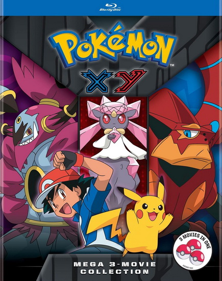 Pokémon XY Mega 3-Movie Collection (Blu-ray) - POKÉMON XY