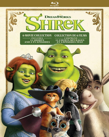 Shrek 6-Movie Collection (Blu-ray) - DIVERS