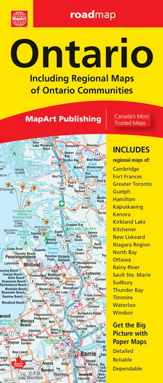 Ontario : Including Regional Maps of Ontario Communities - COLLECTIF