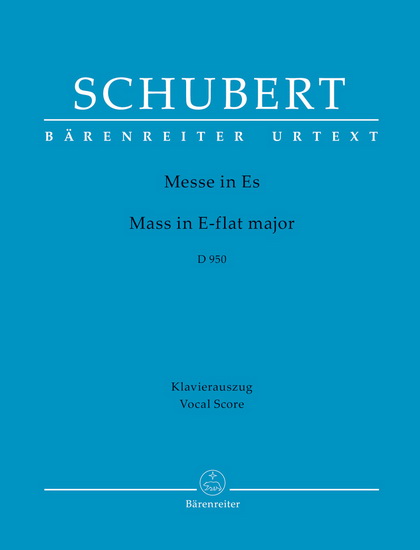 Mass In Eb Major, D 950 (Vocal Score) - FRANZ SCHUBERT