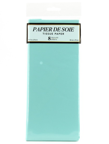 Papier de soie Bleu pâle