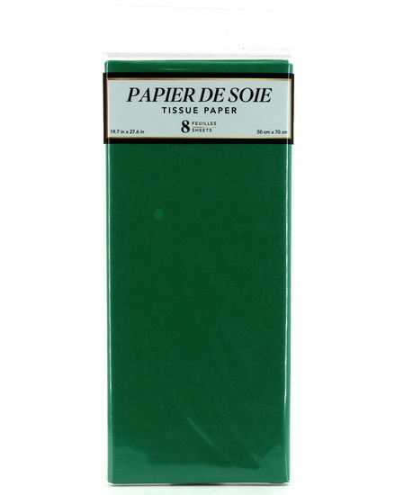 Papier de soie Vert