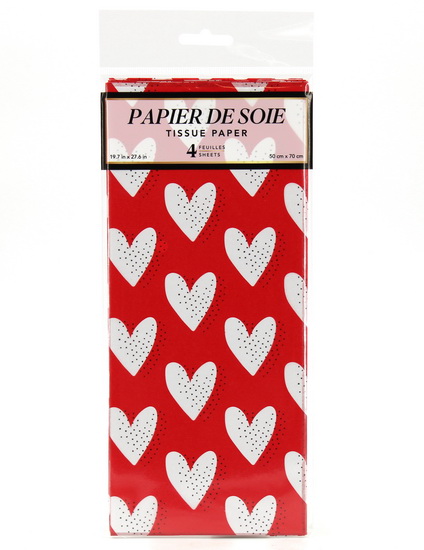 Papier de soie Cœur