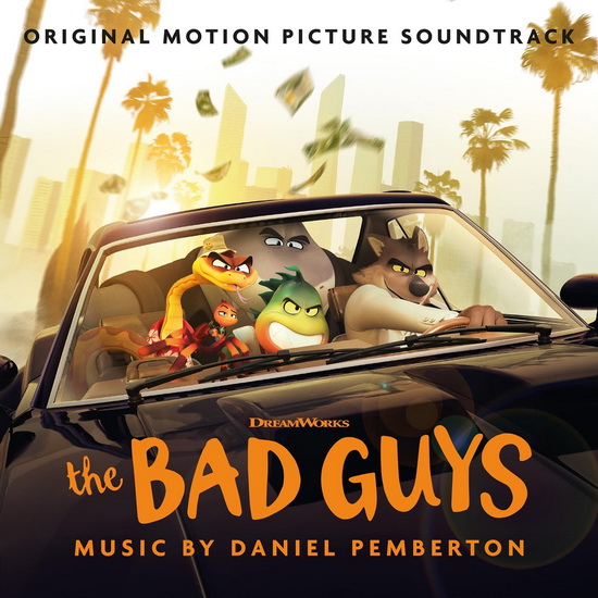 The Bad Guys O.S.T. (2 Vinyle 180g - Marbré Jaune et Orange) - DANIEL PEMBERTON