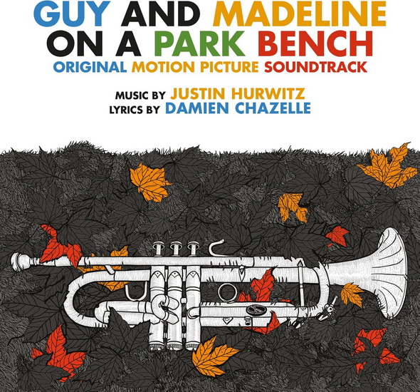 Guy and Madeline On A Park Bench (Vinyle 180g - Marbré Orange et Noir) - JUSTIN HURWITZ