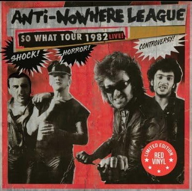 Scum (Vinyle - Rouge) - ANTI-NOWHERE LEAGUE
