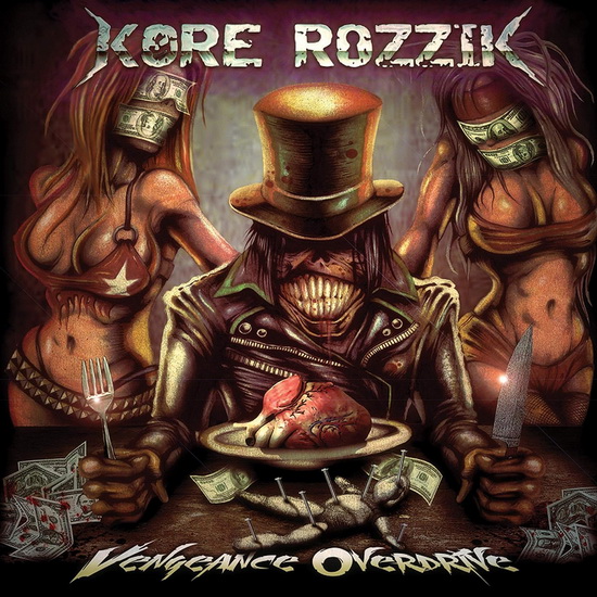 Vengeance Overdrive (Vinyle - Rouge et Noir) - KORE ROZZIK