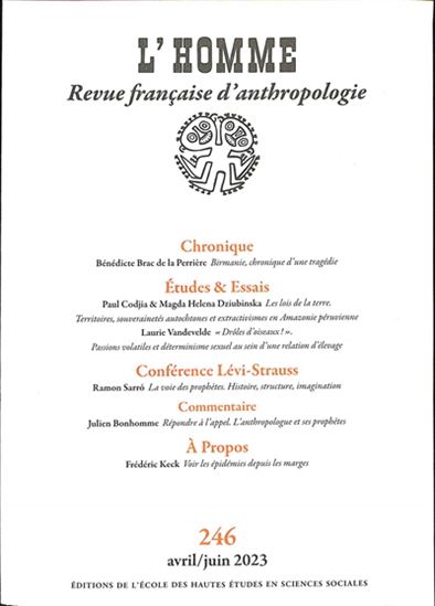 L'Homme #246 - COLLECTIF