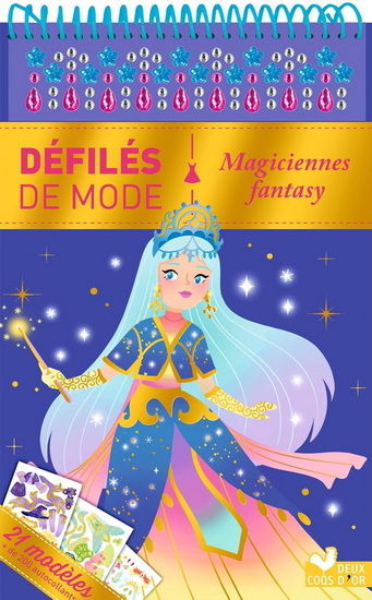 Magiciennes fantasy : bloc à spirale - OPHÉLIE ORTAL