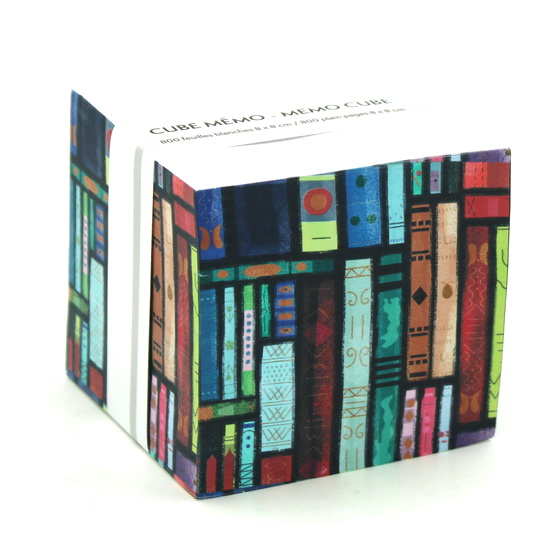 Cube mémo Livres 800f