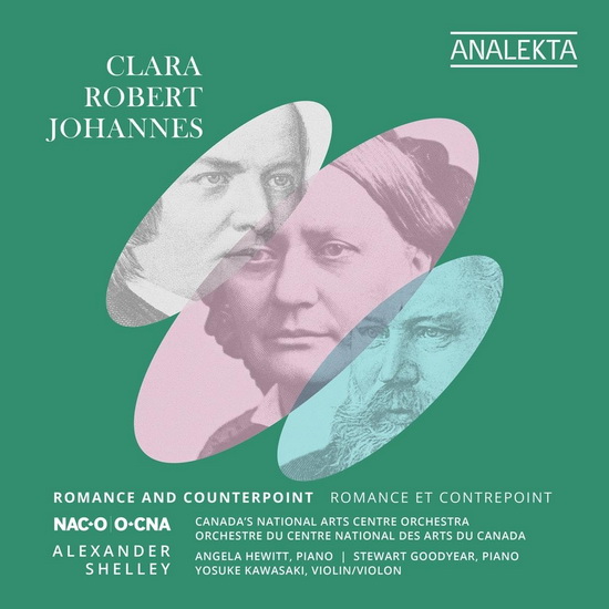 Clara, Robert, Johannes - Romance & Counterpoint (2 CD) - COMPILATION CLASSIQUE